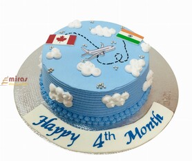 Fresh Cream Travel Cake