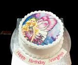 Birthday Cake Fresh Cream Barbie