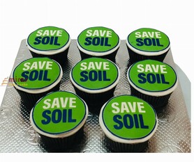 Save Soil Cupcakes ( set of 10)