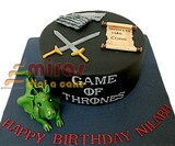 GOT Happy Birthday Neelabh Cake