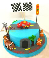 Ishu's Birthday Cake Carz theme