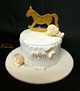 Golden Horse Ride Cake
