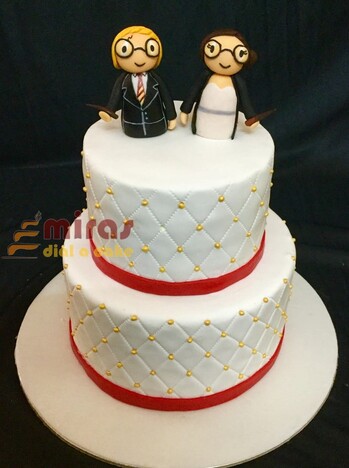 Harry Potter theme Wedding Cake