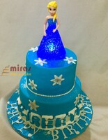 Frozen Elsa Theme Birthday Cake