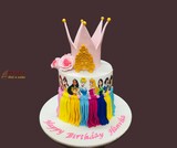 Birthday Cake Disney Darlings