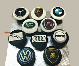 Car Logos Cupcakes