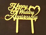 Anniversary Cake Topper  007