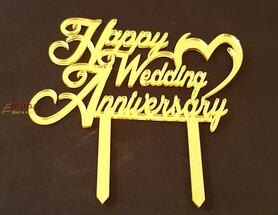 Anniversary Cake Topper  007