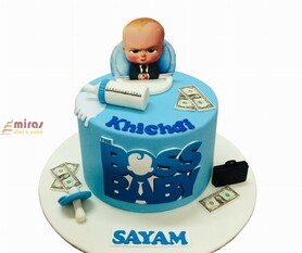 Boss Baby Sayam Birthday Cake