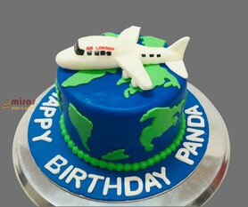 Around The World Birthday Cake