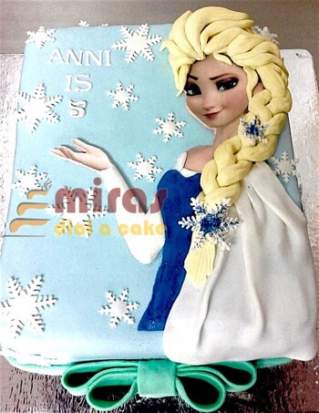 Anni's  Frozen Birthday Cake