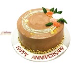 Anniversary Buttercream Flower Cake