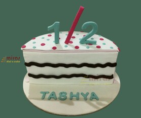 Happy Half Birthday Cake Tashya