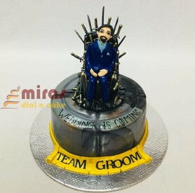 GOT Groom Wedding Cake