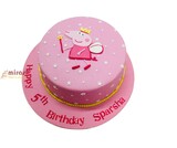 Happy 5th Peppa Pig Birthday Cake