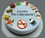 Happy Retirement Celebration Cake