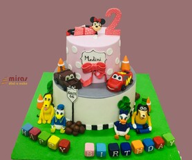 Happy Minnie Birthday Cake