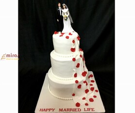 Happy Married Life Cake