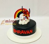 Baby  Dead Pool Birthday Cake