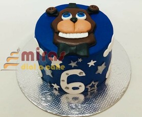 Freddy Game Birthday Cake