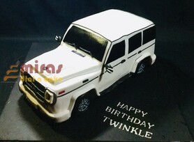 G Class Merc Wagon Birthday Cake