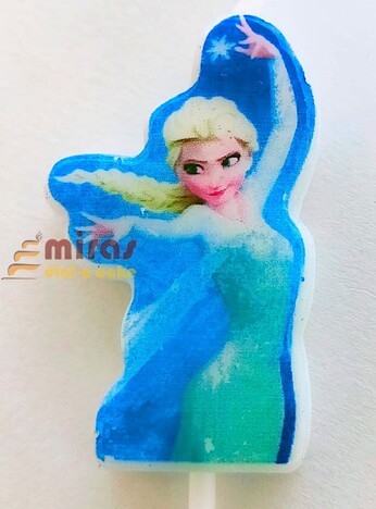 Frozen Theme Candle - Elsa