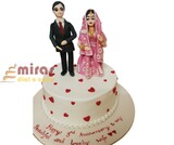 Happy 3rd Anniversary Cake