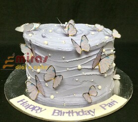 Fresh Cream Wave Cake