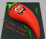 Happy Chilli Birthday Cake