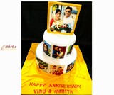 Happy Memories Anniversary Cake