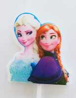 Frozen Theme Candle - Elsa & Anna