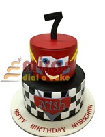 7th McQueen Birthday Cake