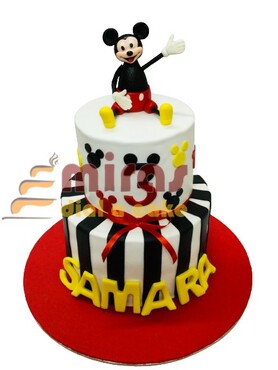 Samara's Mickey Mouse Birthday Cake