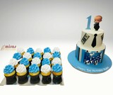 Boss Baby 2 Desert Table  (2 kg cake ,10 cupcakes)