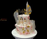 Rokafied Engagement Cake