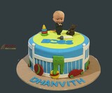 Cute Boss Baby Birthday Cake