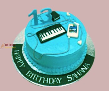 Buttercream Gadgets Birthday Cake