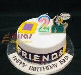 Friends 27 Birthday Cake