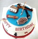 Musical Instruments  Cake 1.5  Kg