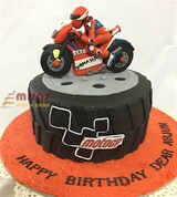Arjun's Yamaha Bike Birthday Cake