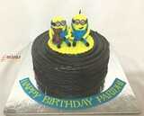 Minion theme Chocolate Birthday cake