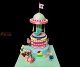 Birthday Cake  Peppa Pig Carousal Theme
