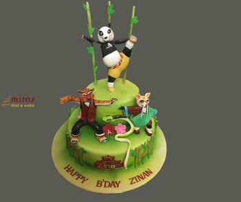Birthday Cake Kung Fu Panda Theme