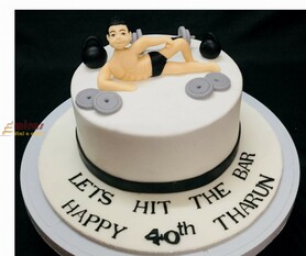 I am Gymming Birthday Cake