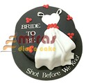 Bride and Groom To Be  Celebration Cake