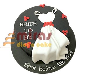 Bride and Groom To Be  Celebration Cake