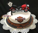 Ride The Wind Bike Birthday Cake