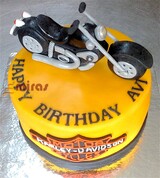 Road Maker's Bike Cake