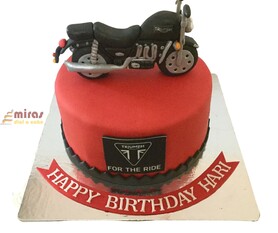 Ride the Triumph Cake