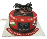 Ride the Triumph Cake